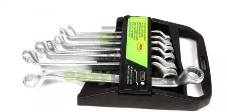 Набір ключів колінчастих 6x7-18х19 мм 7 од. JBM 50562