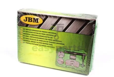 Набір інструмента для розведення гальмівних циліндрів JBM 52906