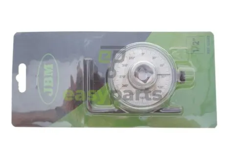 Кутомір аналоговий 1/2" для вимірювання кута повороту 360° JBM 52583