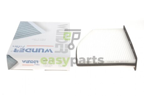 Фільтр салону VW Caddy 1.9TDI 03- WUNDER FILTER WP 112 (фото 1)