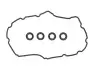 Прокладка клапанної кришки Chery Amulet, Mini Cooper, 1,6, 01- VICTOR REINZ 15-34787-01 (фото 1)
