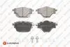 Задні гальмівні колодки CITROEN C4 GRAND PICASSO II, C4 PICASSO II, C4 SPACETOURER, C5 AIRCROSS, GRAND C4 SPACETOURER DS DS 7 OPEL GRANDLAND X PEUGEOT 3008, 308 II 1.2-2.0D 02.13- Eurorepar 1619791280 (фото 1)