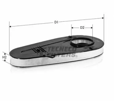 Фiльтр повiтряний BMW GT (F07) 530 d,535 d 10-, 5 (F10) 520 d,525 d,530 d, 535d 10-, 5 Touring (F11) 520 d,525 d,530 d 10- TECNECO AR2027