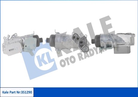 KALE CITROEN Масляный радиатор Berlingo,C3 II,C4 II,Grand Picasso,Mitsubishi,Peugeot 207/208/308,Partner 1.6 HDI 08- KALE OTO RADYATOR 351290