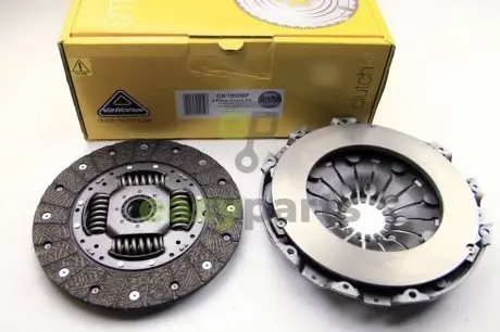 Комплект для переобладнання Caddy 1.9/2.0 TDI 07- (240mm)(суцільний+к-кт зчепл.) Кроме Touran 2.0TDI NATIONAL CK10006F