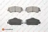 Передні гальмівні колодки CITROEN C4 CACTUS, C-ELYSEE PEUGEOT 301, 308 II 1.2-2.0D 11.12 Eurorepar 1619790580 (фото 1)