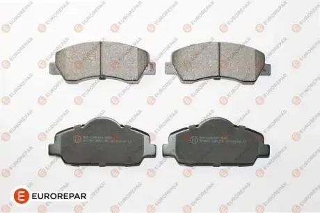 Передні гальмівні колодки CITROEN C4 CACTUS, C-ELYSEE PEUGEOT 301, 308 II 1.2-2.0D 11.12 Eurorepar 1619790580
