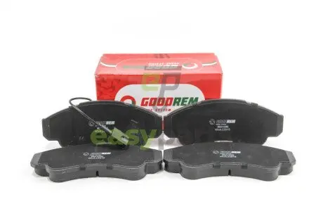 Гальмівні колодки пер. Jumper/Ducato/Boxer 02- (1.8t) GOODREM RM1096