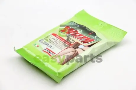 Влажные салфетки для очистки кожаных элементов WIZZY PANNO RINNOVA PELLE (15 шт.) AREXONS 1935M (фото 1)