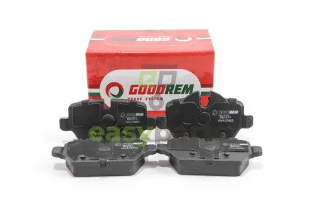 Гальмівні колодки зад. BMW 1 E81/3 E90, E91/MINI Cooper 1.6-2.0 i/D 03- (Lucas) GOODREM RM1211