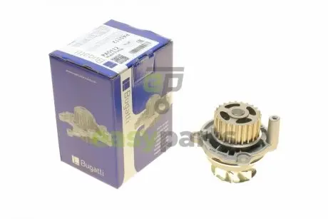 Помпа води Audi A3/A4/Skoda Octavia/VW Caddy/Golf/Passat 1.6/1.8/2.0/FSI 96- (R/B)(7лоп) BUGATTI PA5112