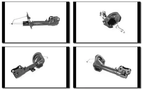 Амортизатор передній Mitsubishi ASX/Citroen C4/Peugeot 4008 10- Л. (газ.) GH-Parts GH-351904V