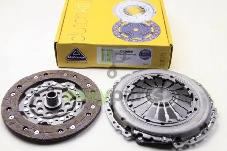 Комплект зчеплення Combo 1.3CDTi 04- (дв.№2494874 -) (виступ 12 мм) (215mm) NATIONAL CK9960
