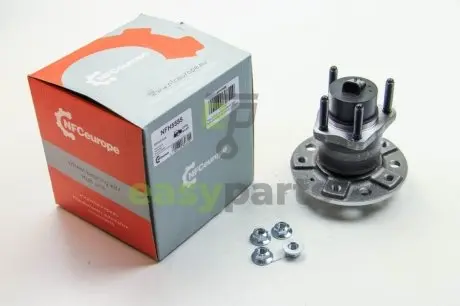 Підшипник маточини задн. Opel Astra G/Combo/Meriva/Vectra A/B 85- (+ABS) NFC Europe NFH5555
