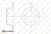 Диск тормозной задний Jamper3-Boxer3 DIAM 300 EP 22 05,12,2013- Eurorepar 1676014480 (фото 1)