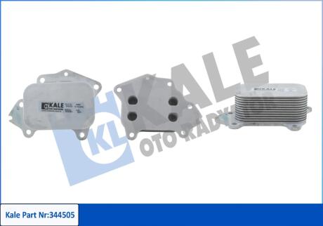 KALE FORD масляний радіатор C-Max,Fiesta V,VI,Focus II,Citroen Berlingo,Mazda 2/3,Suzuki,Toyota,Volvo KALE OTO RADYATOR 344505
