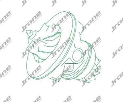 Картридж турбины (отбалансированный) KKK BV39 LAND ROVER RANGE ROVER SPORT (LS) 06- JRONE 1000-030-194