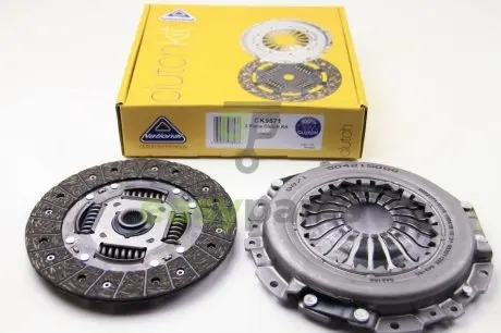 Комплект зчеплення 1.5dCi Kangoo 08-/Megane 03-/Logan 07- (215mm) NATIONAL CK9871
