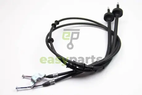 Трос ручного гальма зад. Astra G 98- (диск) (1593/1400x2) (Bosch) GOODREM RM4440