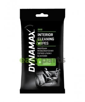 Вологі серветки для очищення пластика и тканини DXI5 INTERIOR CLEANING WIPES (24шт) DYNAMAX 618497