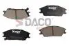 Колодки тормозные перед. HYUNDAI GETZ (TB) 09/02-, ACCENT (LC) 01/00- (Akebono) DACO 323403 (фото 1)