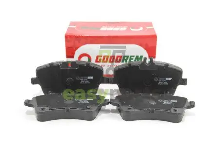 Фото гальмівні колодки пер. M C230/C240/C280 SLK/C-Clas (Lucas/TRW) GOODREM RM1206 Гальмівні колодки пер. M C230/C240/C280 SLK/C-Clas (Lucas/TRW) GOODREM RM1206