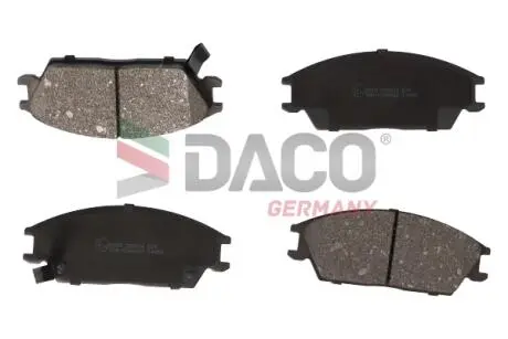 Колодки гальмівні перед. HYUNDAI GETZ (TB) 09/02-, ACCENT (LC) 01/00- (Mendo) DACO 323424