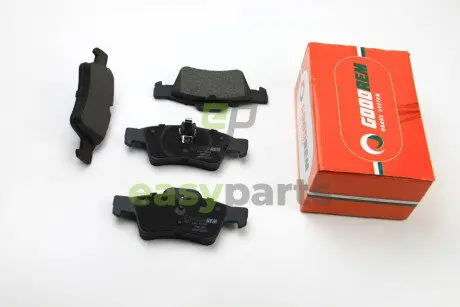 Гальмівні колодки зад. MB E/S-клас (W211/W212/W220/W221) 99- GOODREM RM1234