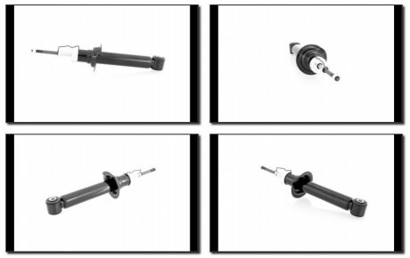 Амортизатор задний Nissan Almera N15 97-99 (газ.) (93 mm) GH-Parts GH-332234