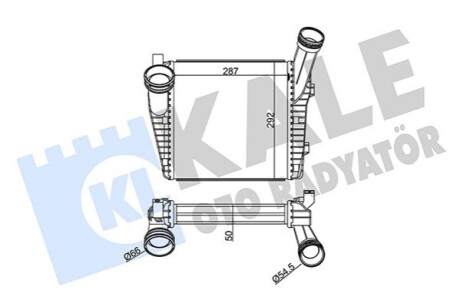 Інтеркулер KALE OTO RADYATOR 344745