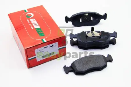 Гальмівні колодки пер. Doblo 01-05 (ATE) (151.3x52.5x18) GOODREM RM1160