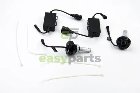 Автолампа HB4 LED 12/24V 9006 4000 Lm WHITE 6000K CANBUS (2 шт) BOSMA 6445