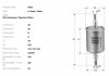 Фільтр паливний Alfa Romeo 92-/Bmw/Citroen C15 91-/Fiat Regata 85- (FSO P) TECNECO IN94 (фото 1)