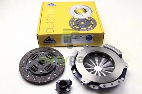 Комплект зчеплення з вижимним 1.4i Kangoo 97-/Logan 04-/Sandero 08- (180mm) NATIONAL CK9499 (фото 1)