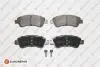 Колодки гальмівні передні DS DS 3 CITROEN BERLINGO, BERLINGO/MINIVAN, C2, C3 AIRCROSS II, C3 I, C3 II, C3 III, C3 PICASSO, C4 1.0-Electric 06.96- Eurorepar 1617282980 (фото 1)