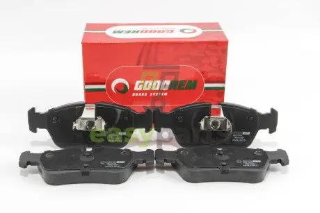 Гальмівні колодки пер. BMW 3 (E36/E46) 90-09 (ATE) GOODREM RM1001