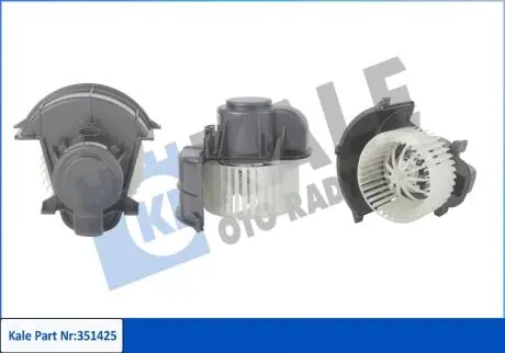 KALE VW Вентилятор салону Audi Q7,Amarok,Touareg,Porsche Cayenne 02- KALE OTO RADYATOR 351425