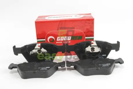 Фото гальмівні колодки пер. BMW 5 (E39) 2.0-3.5i 95-03 GOODREM RM0109 Гальмівні колодки пер. BMW 5 (E39) 2.0-3.5i 95-03 GOODREM RM0109