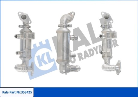 KALE FORD радіатор EGR Focus II,Mondeo IV,Transit Connect 1.8TDCi KALE OTO RADYATOR 353425