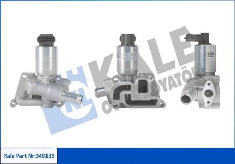 KALE OPEL EGR Agila,Astra G/H,Combo Tour,Corsa C/D,Meriva 1.0/1.4 KALE OTO RADYATOR 349135