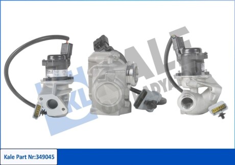 KALE FORD Клапан EGR Focus II,C-Max 1.6TDCi 04-,Volvo C30/S40/V50 KALE OTO RADYATOR 349045