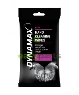 Вологі серветки для очищення рук DXT9 HAND CLEANING WIPES (24шт) DYNAMAX 618502