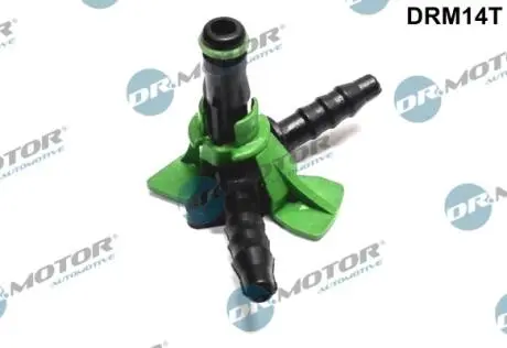 Штуцер шланга обратки Т-подiбний, з безпекою - Siemens (пласт.) DR MOTOR DRM14T