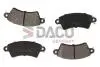 Тормозные колодки CITROEN XSARA 97-00 2,0 HDI, PEUGEOT 206, 306 DACO 323736 (фото 1)