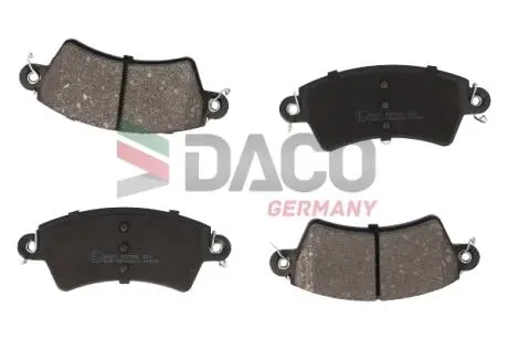 Тормозные колодки CITROEN XSARA 97-00 2,0 HDI, PEUGEOT 206, 306 DACO 323736