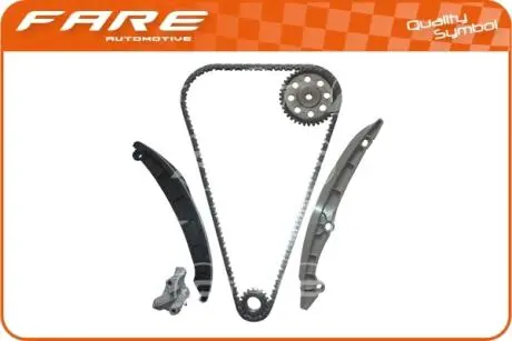 Ланцюг ГРМ к-т Rapid 12-/Golf VI 11-16/ Scirocco 08-17, 03C109571K, 03C109509AA, 03C109469R Fare 16178