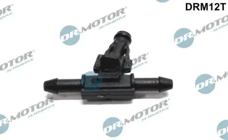 Штуцер шланга обратки Т-подiбний, з безпекою - Delphi (пласт.) DR MOTOR DRM12T