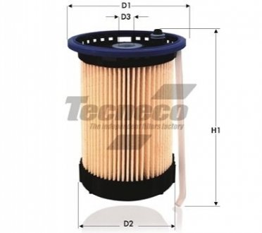 Фильтр топливный (для корпусов с датчиком воды) VAG 1,6Tdi 12- TECNECO GS2087E (фото 1)