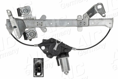 Склопiдйомник електричний переднiй, правий, з електродвигуном AIC 53781