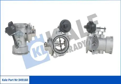 KALE VW клапан EGR Caddy III,Skoda Octavia II,Seat 1.9TDI 04- KALE OTO RADYATOR 349160